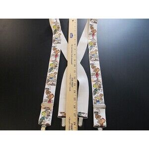 Boys Novelty Suspenders Vintage Comic Gr - SIZE 12 (KIDS) ADJUSTABLE SUSPENDERS!